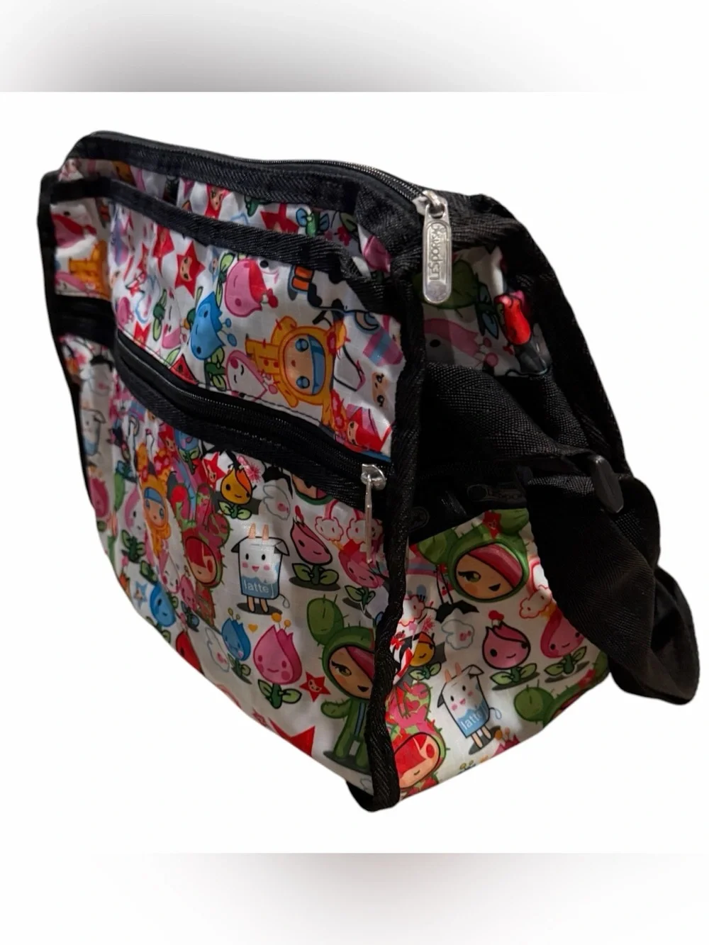 Tokidoki x LeSportsac Vintage Character Print Crossbody Messenger Bag